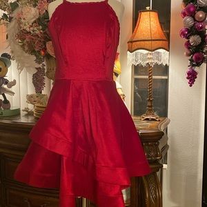 Stunning red elegant dress